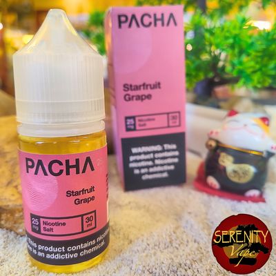 Pacha Mama Salts - Starfruit Grape - 25mg