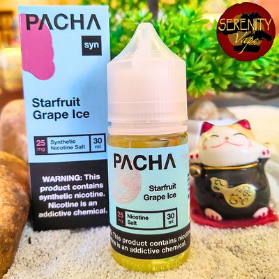 Pacha Mama Salts - Starfruit Grape Ice - 25mg