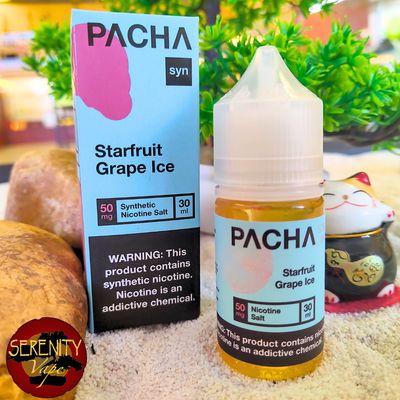 Pacha Mama Salts - Starfruit Grape Ice - 50mg