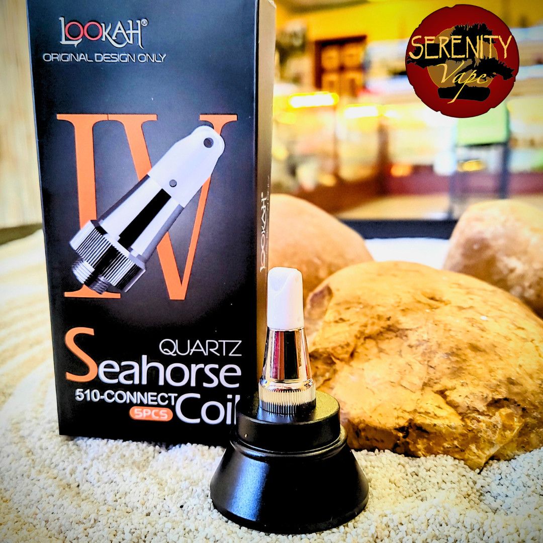 Wax/Dry Coil - Lookah - Seahorse 4