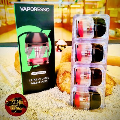Box - Luxe Q 0.8 Mesh Pod - Vaporesso