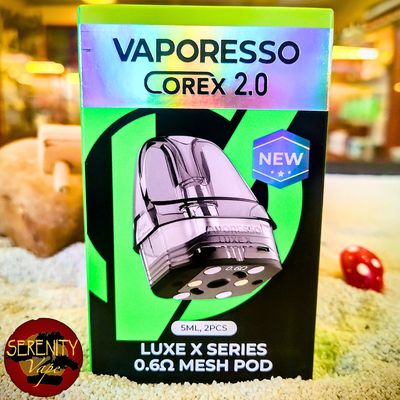 Box - Luxe X 0.6 Mesh Pod - Vaporesso