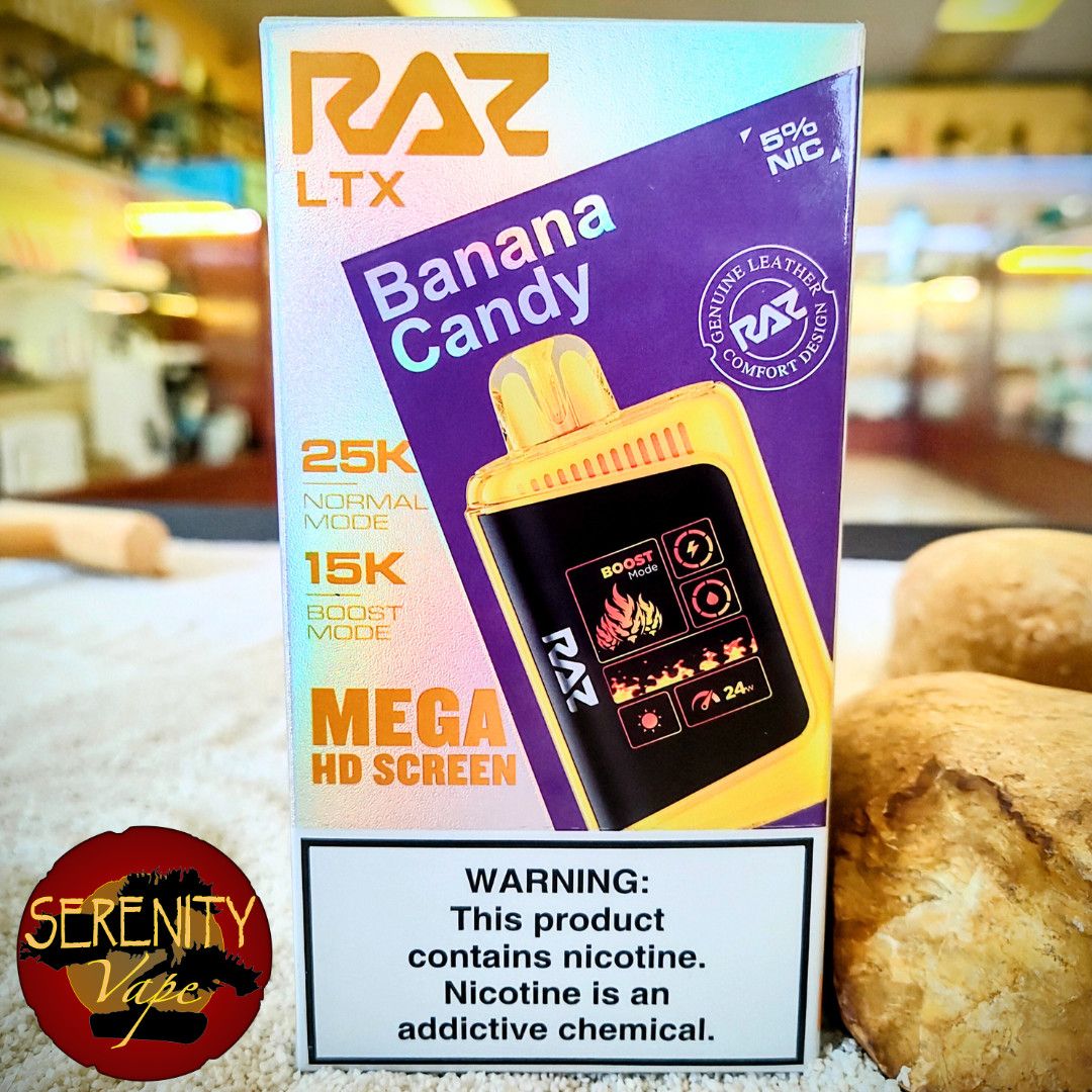 RAZ - Banana Candy - 25000 puff