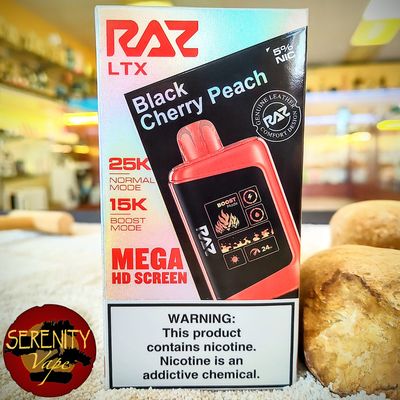 RAZ - Black Cherry Peach - 25000 puff