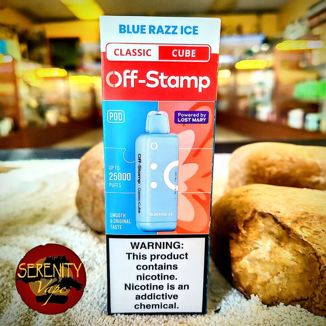 Off-Stamp - Blue Razz Ice - Pod - Cube