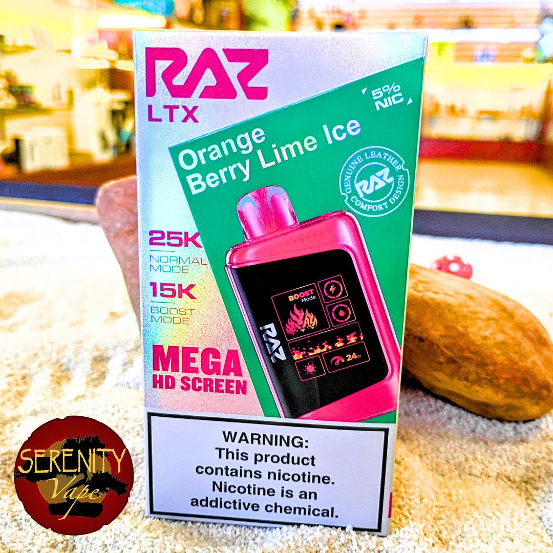 RAZ - Orange Berry Lime Ice - 25000 puff