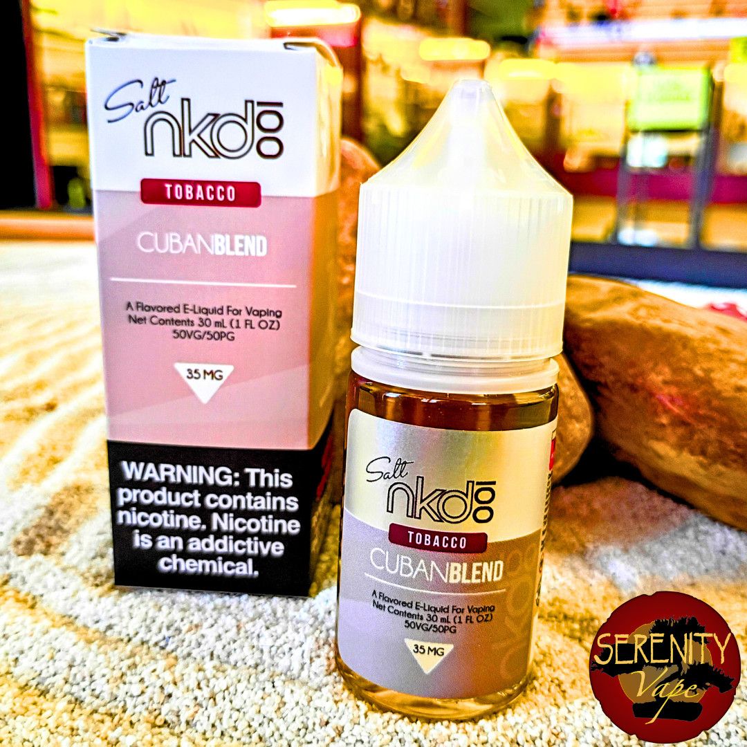 Naked - Cuban Blend - 35mg -  Tobacco