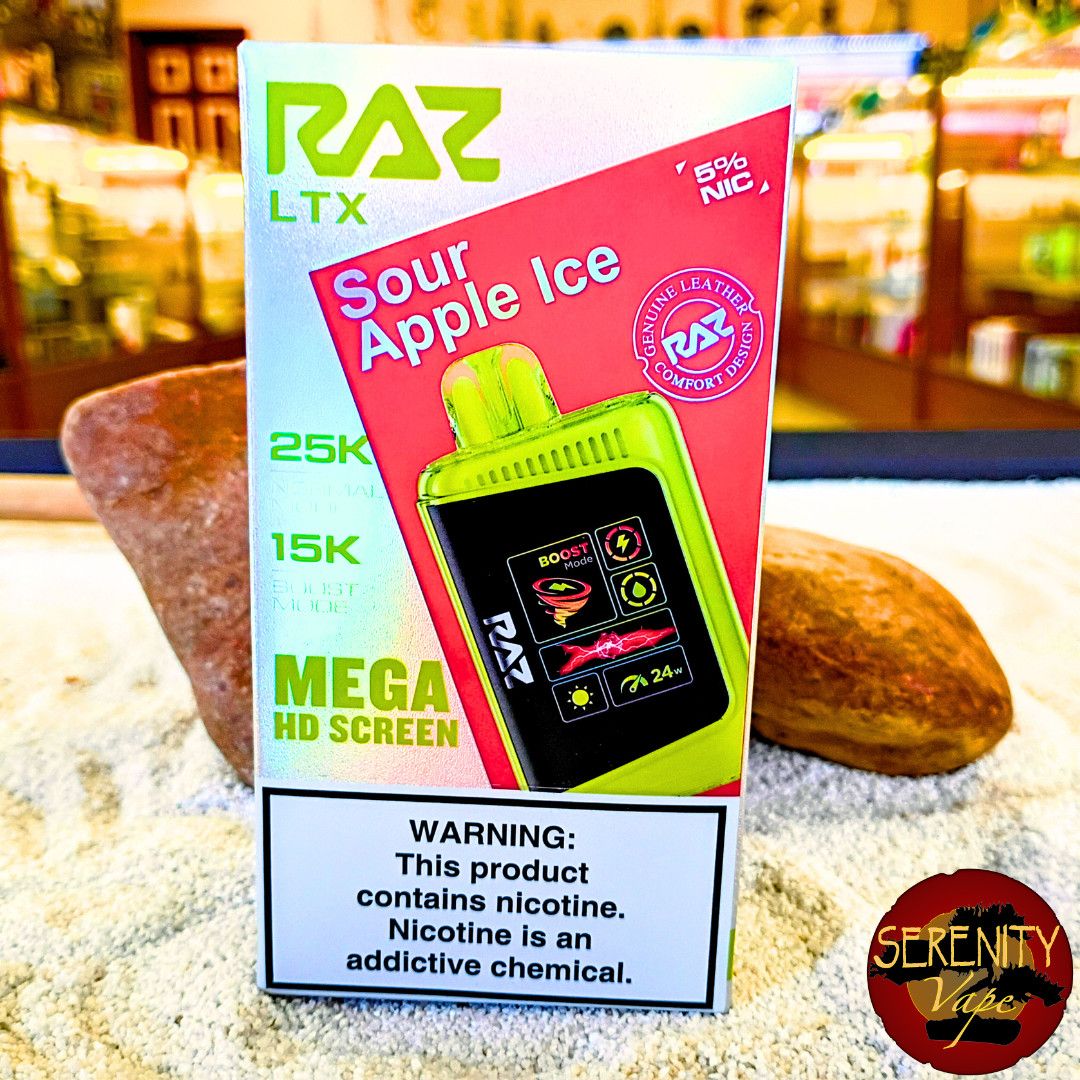 RAZ - Sour Apple Ice - 25000 puff