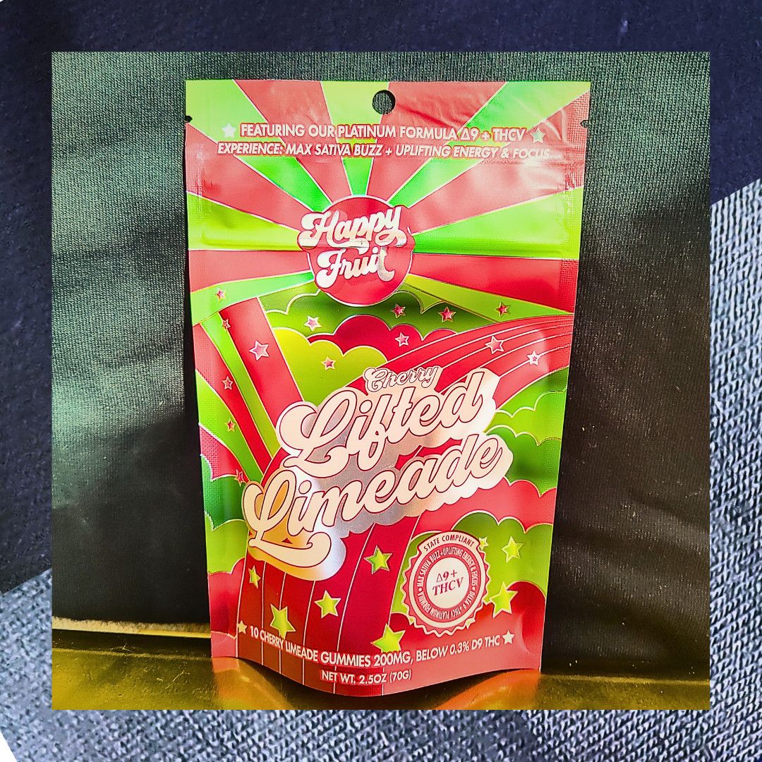 Happy Fruit - Cherry Lifted Limeade - 30cnt 300mg - Delta 9 / THC-V