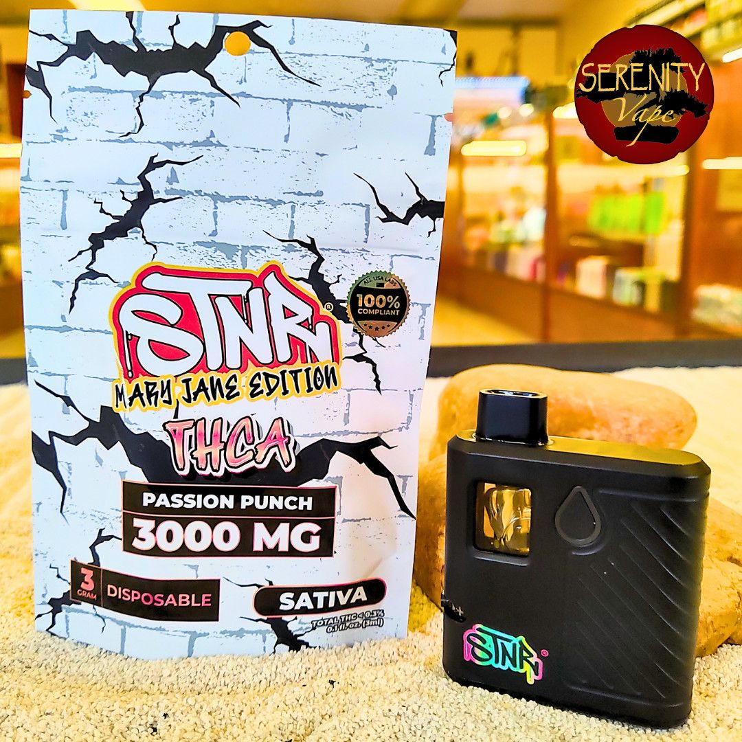 STNR - Passion Punch - THCA 3g Disposable - Sativa