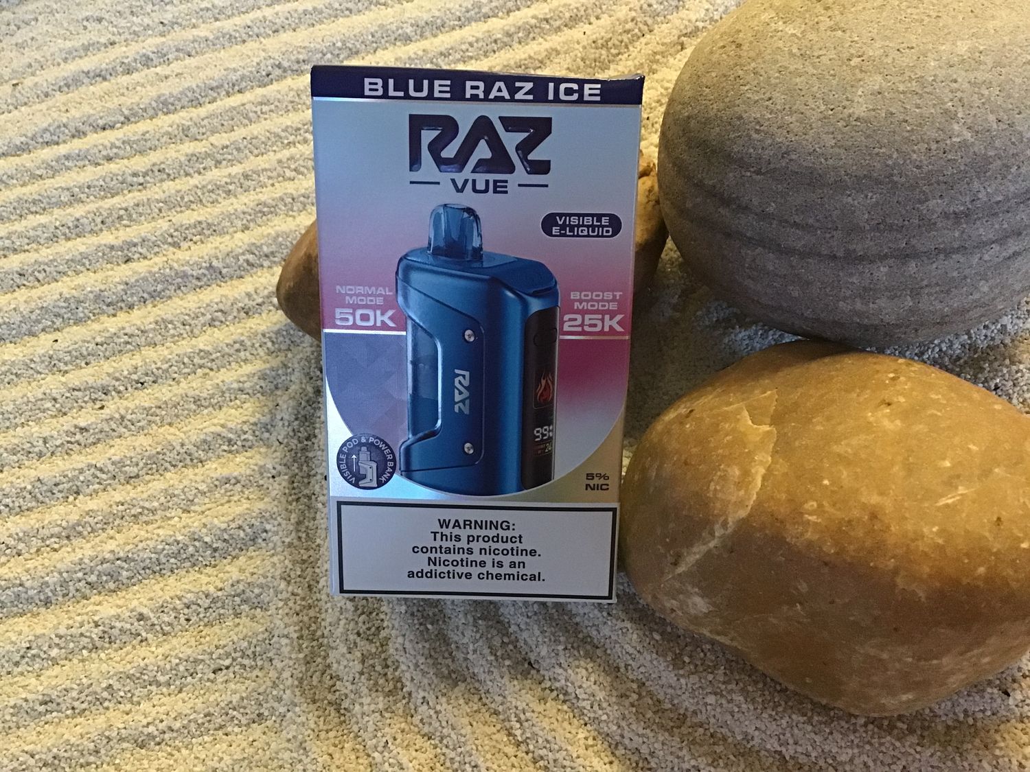 RAZ Blue Raz Ice VUE Kit 50k Puff