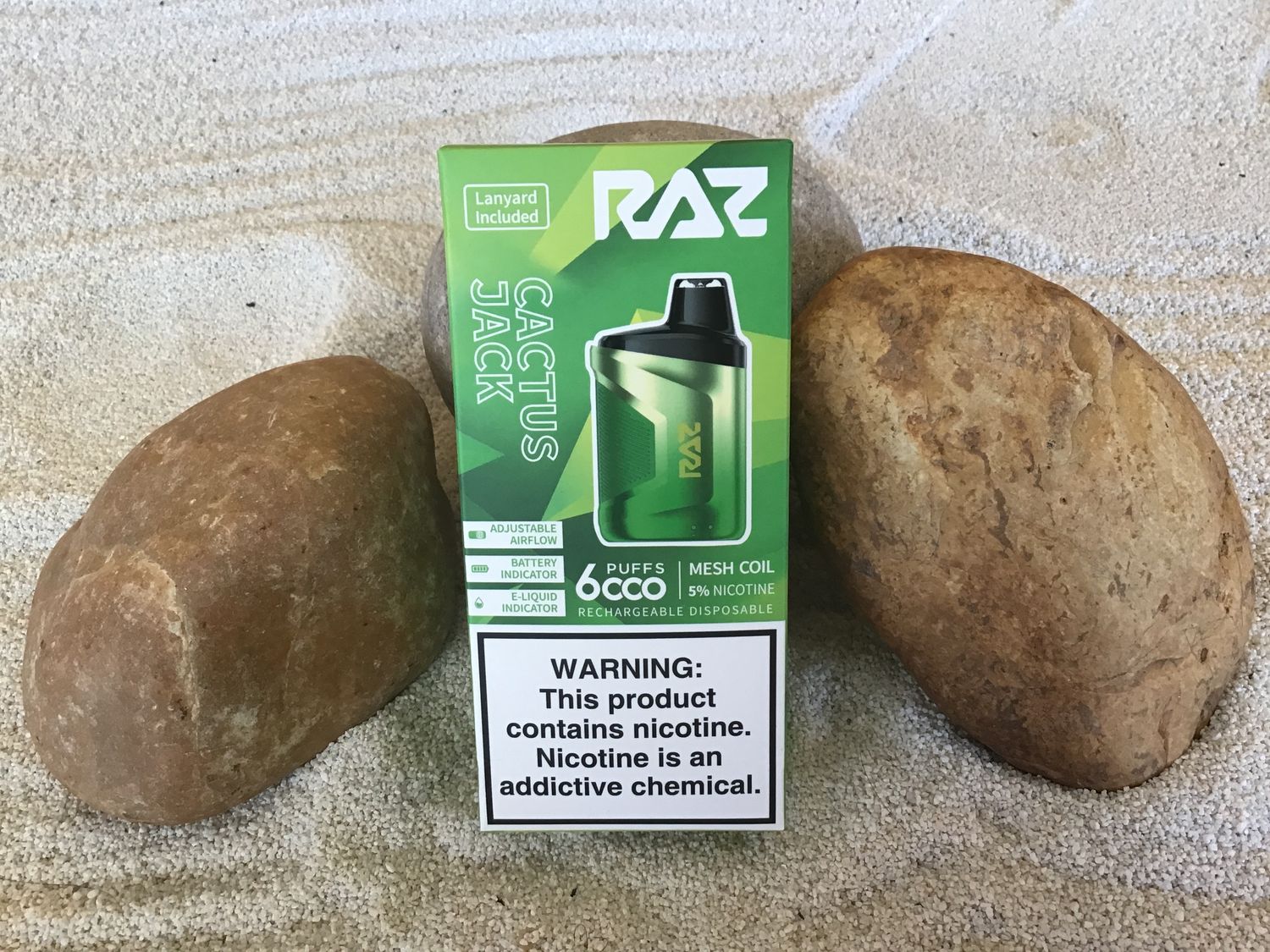 RAZ Cactus Jack 6000 puff