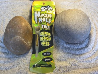 STNR Hash Hole Rosin Core Super Lemon Haze Sativa