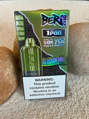 Beri Alaskan Mint CLIQ Pod 50k puffs