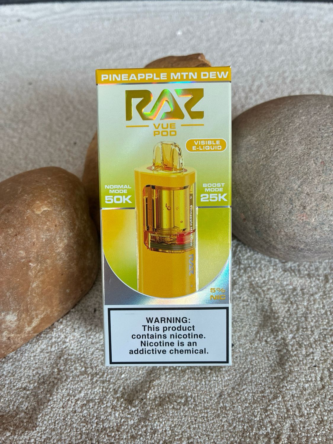 RAZ Pineapple Mtn Dew VUE Pod 50k Puff