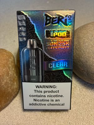 Beri Clear CLIQ Pod 50k Puffs