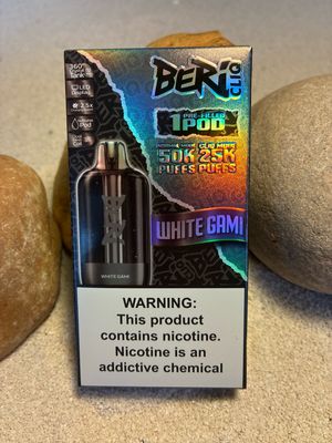 Beri White gami CLIQ Pod 50k Puffs