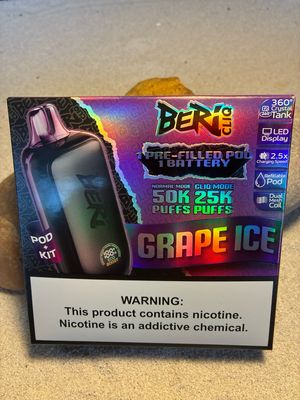 Beri Grape Ice CLIQ Kit 50k Puffs