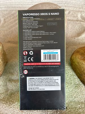 XROS 5 Nano Kit Vaporesso SaltNic Units