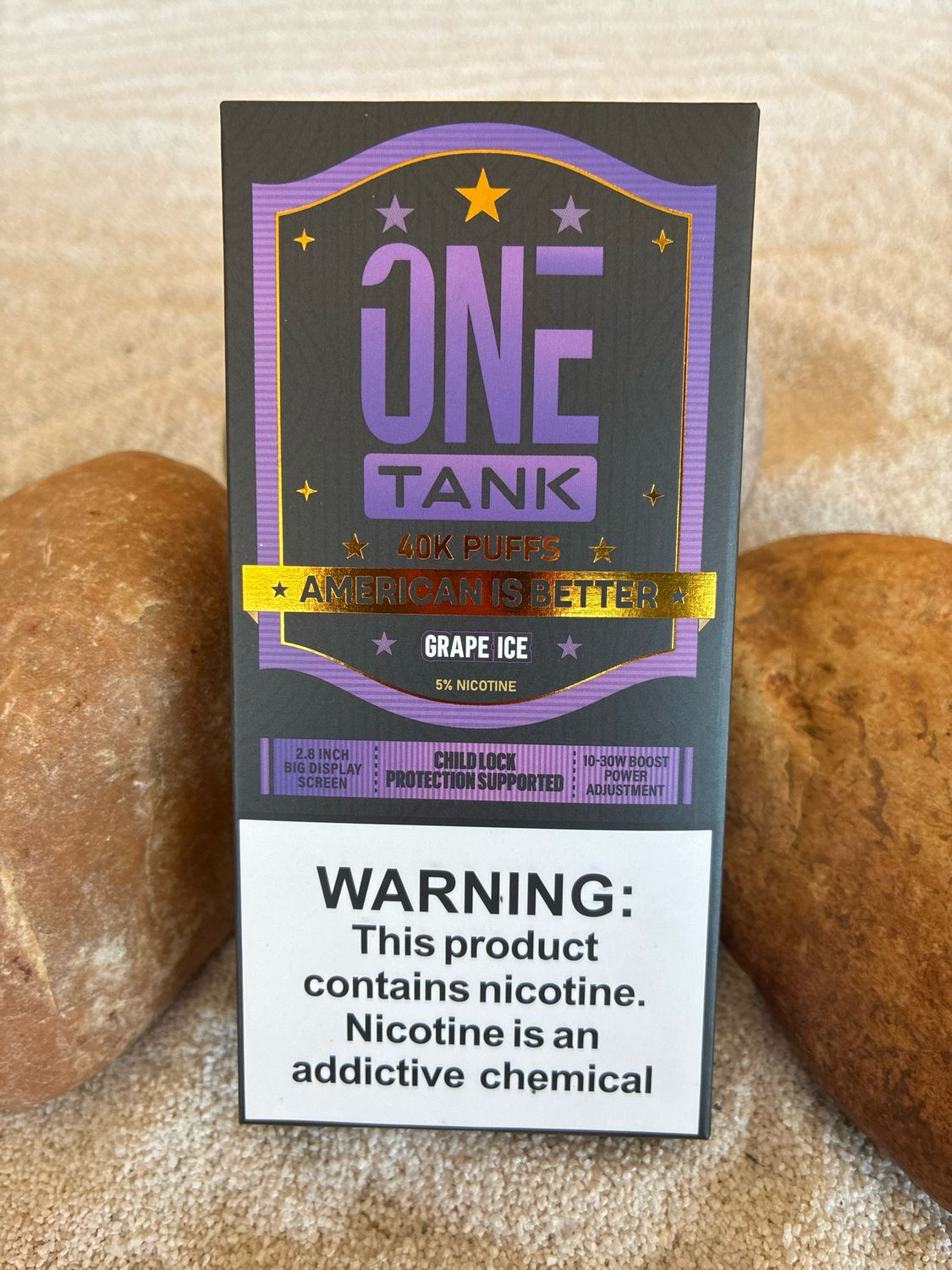 One Tank Grape Ice 40k Puff