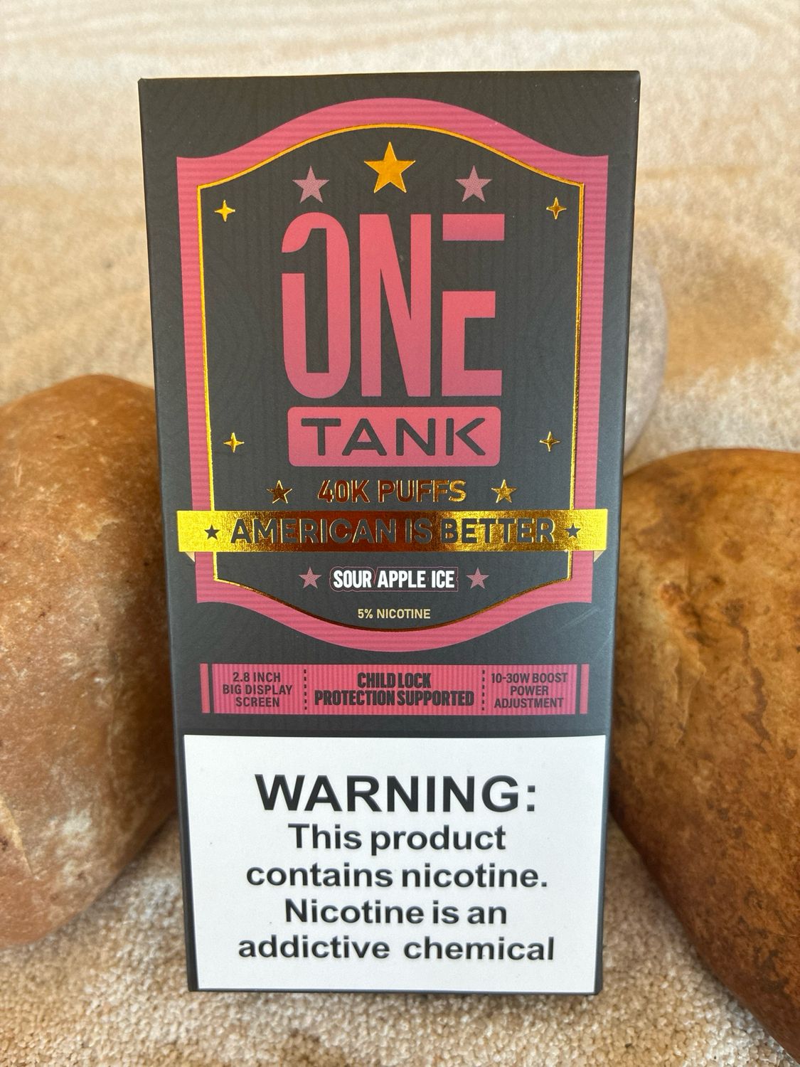 One Tank Sour Apple Ice 40k Puff
