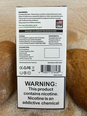 One Tank Lime Wave 40k Puff