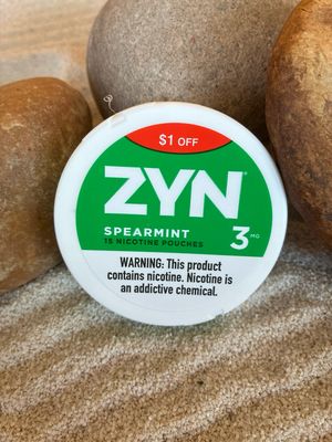 ZYN Spearmint 3mg 15 Pouches Can