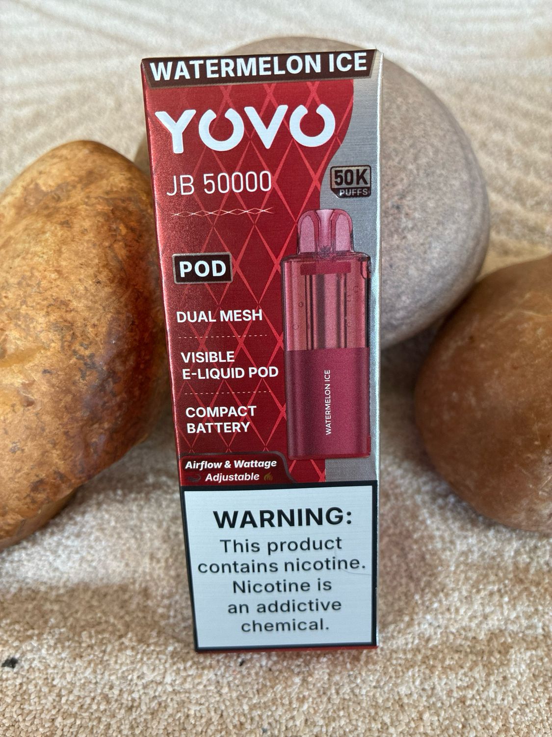 YOVO Watermelon Ice JB 50k Puff Pod