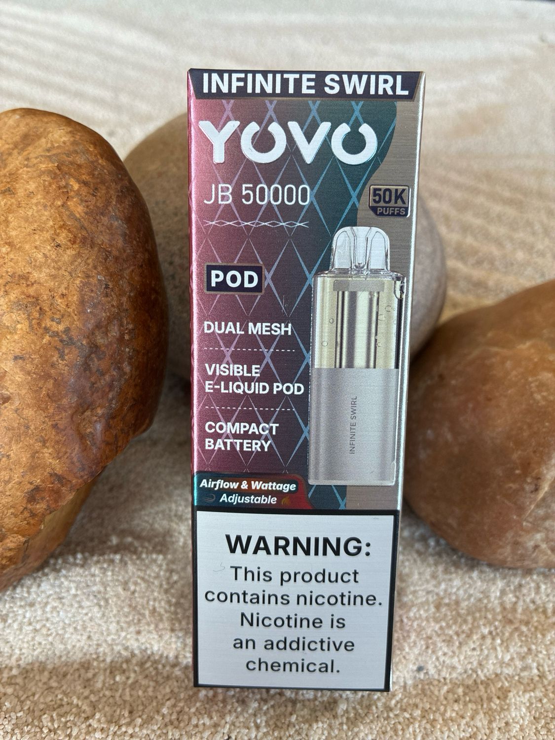 YOVO Infinite Swirl JB 50k Puff Pod