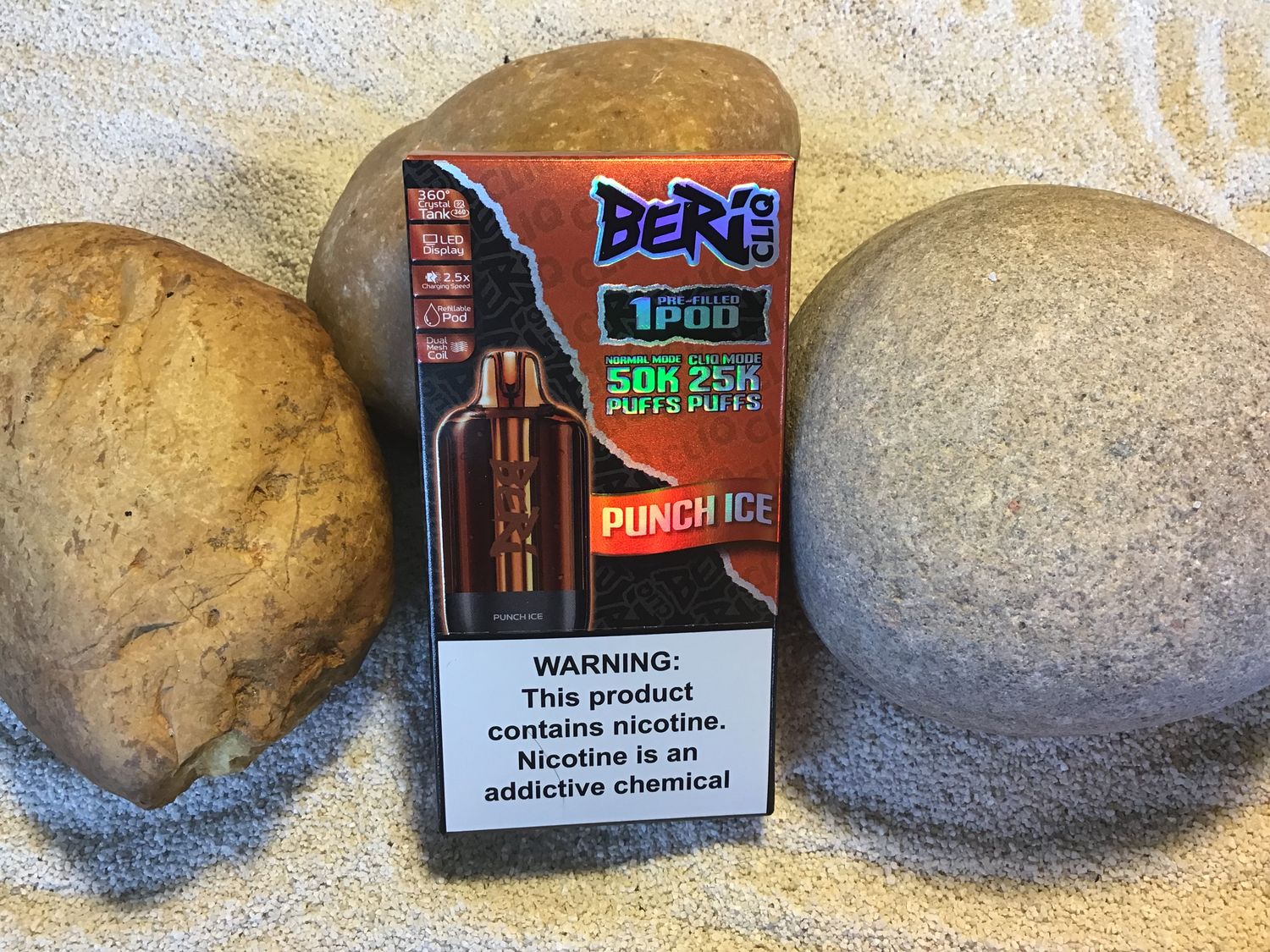 Beri Punch Ice CLIQ Pod 50k Puffs