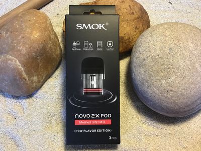 Box Novo 2X Mesh 0.8 Pod Smok SaltNic Units/Pods