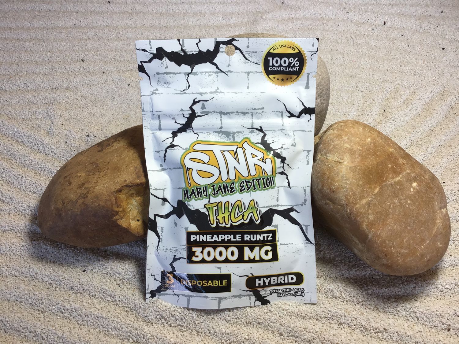 STNR Pineapple Runtz THCA Hybrid 3g Disposable