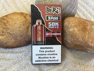 Beri White Strawberry CLIQ Pod 50k Puffs