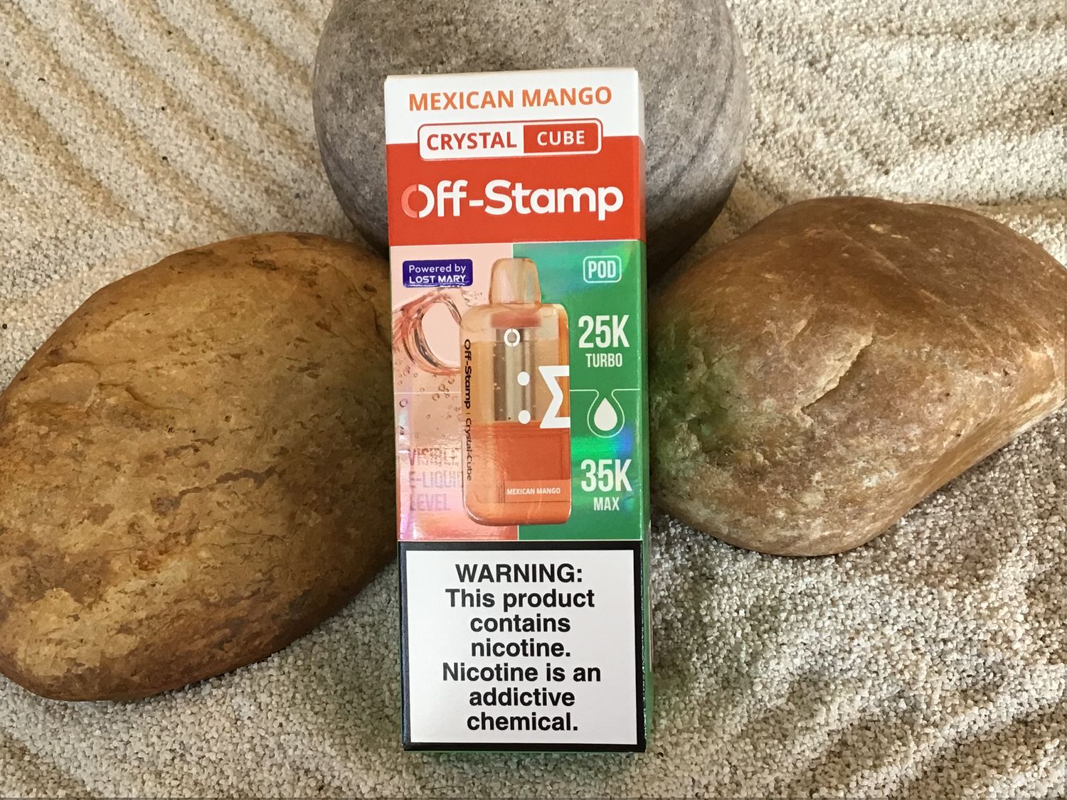 Off-Stamp Mexican Mango Pod Cube
