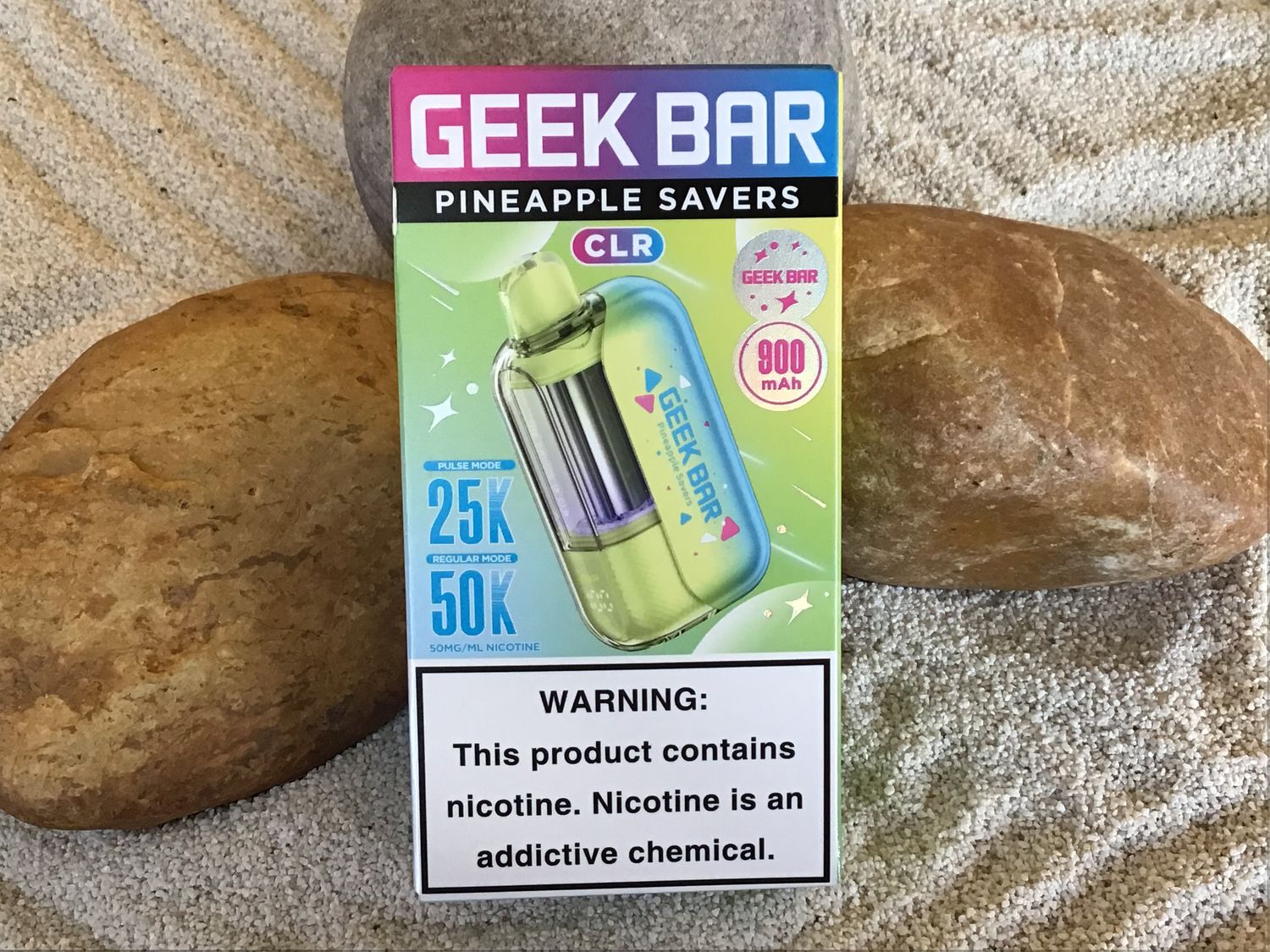 Geek Bar CLR Pineapple Savers 50k