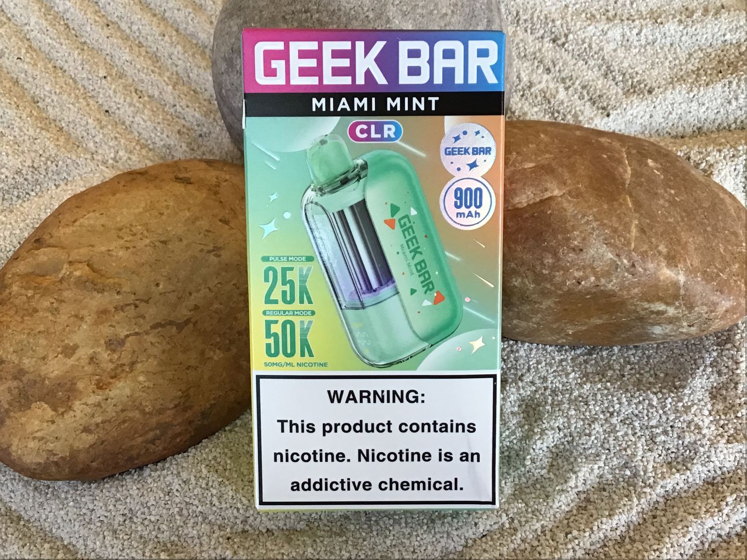 Geek Bar CLR Miami Mint 50k