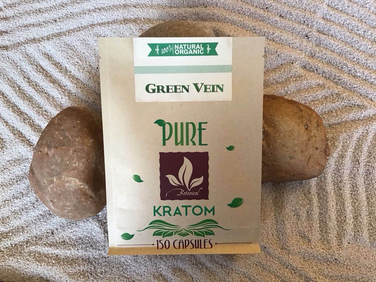 Pure 150 cap (Green) - Kratom