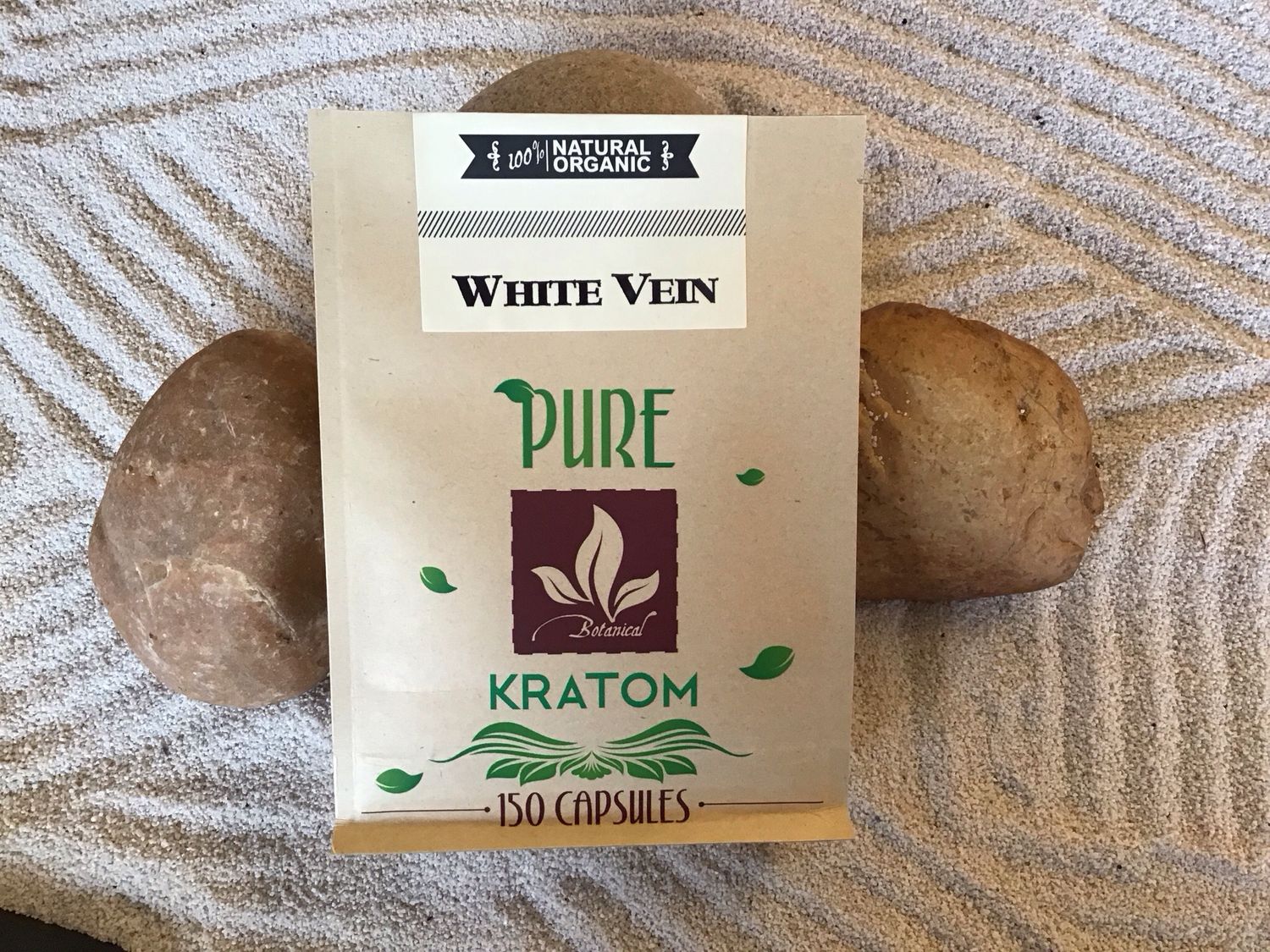 Pure 150 cap (White) - Kratom