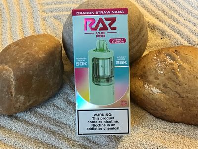 RAZ Dradon Straw Nana VUE Pod 50k Puff