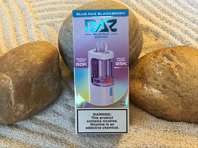 RAZ Blue Raz Blackberry VUE Pod 50k Puff