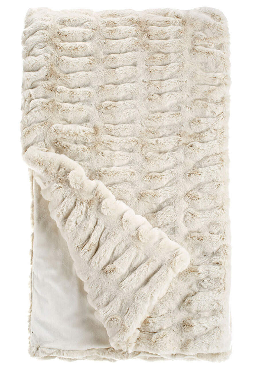 Couture Throw Ivory Mink 60x72