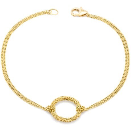 Bracelet- Stardust Circle Small Made 18k