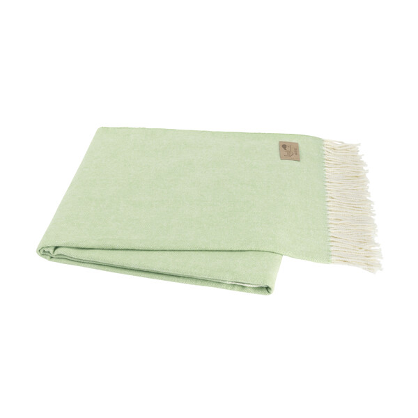 Herringbone Throw- Agave