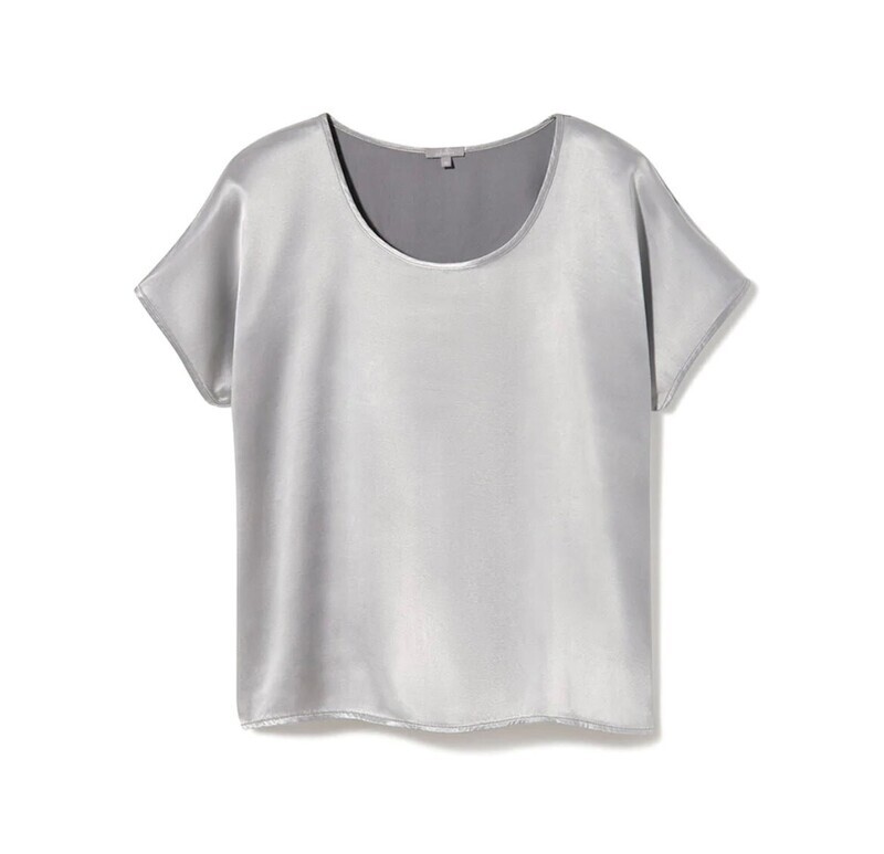 Roxxy Tee- Dark Silver- S