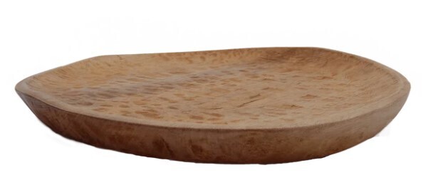 18" Higuerilla Wood Ola Platter
