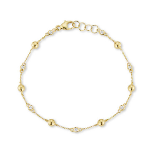 Bracelet- Poppy Rae Pebble and Diamond