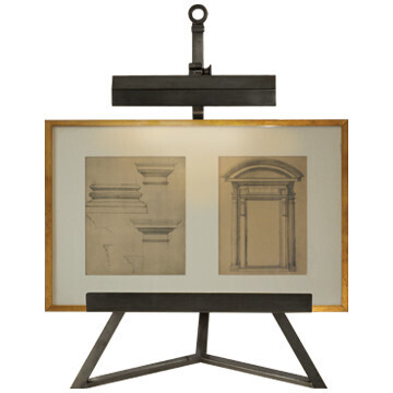 AH 3500GM Estelle Display Lamp in Gun Metal
