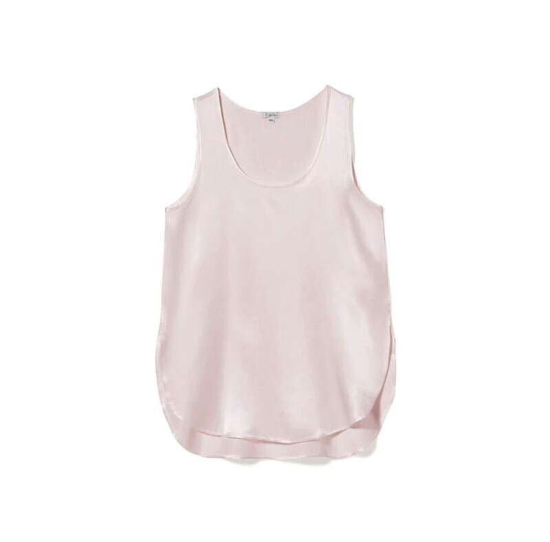 DC Jackie Satin Tank Blush L