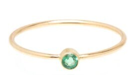 Birthstone Ring- Emerald May