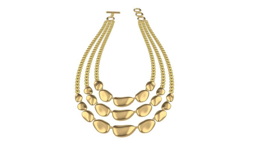 Lagos Trio Necklace